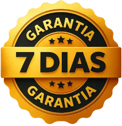 Selo de garantia de 7 dias
